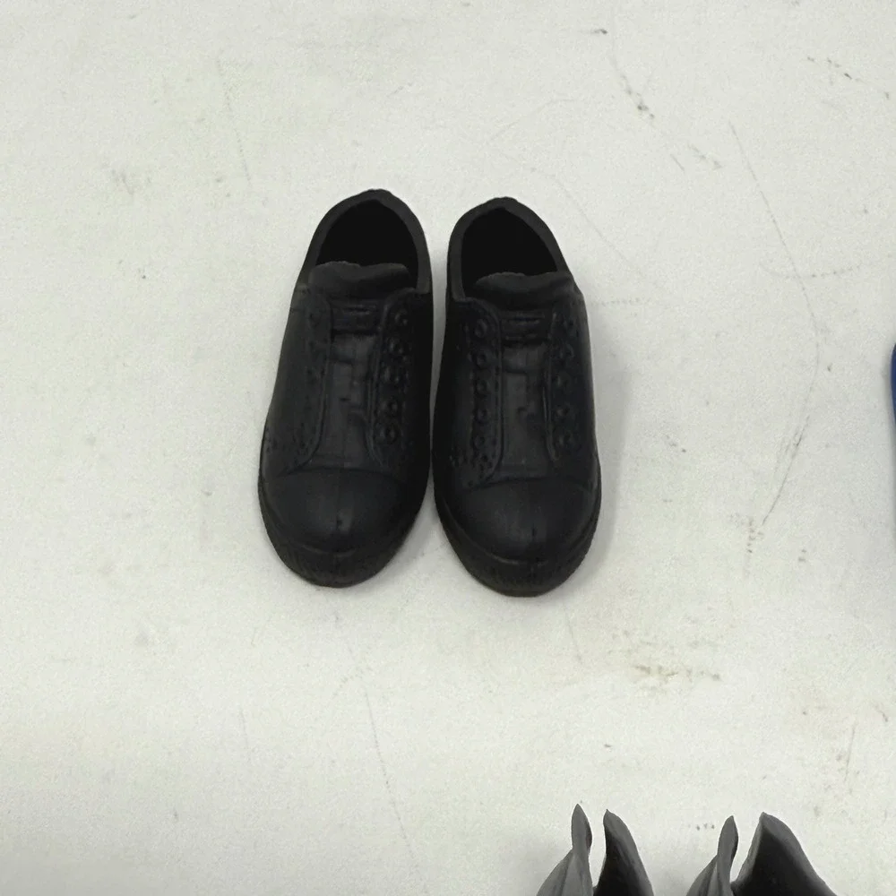 Unbranded Ken Barbie Size Doll Shoes Lot of 5 Pairs Sneakers Boots Dress Shoes